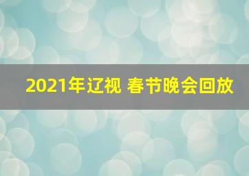 2021年辽视 春节晚会回放